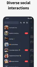 Fambase: Live & Group Chat screenshot