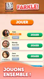 Farkle Lancer de Dés screenshot