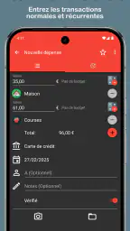 Fast Budget – Dépenses screenshot