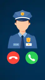 Faux appel police screenshot
