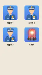 Faux appel police screenshot