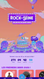 Festival Rock en Seine 2026 screenshot