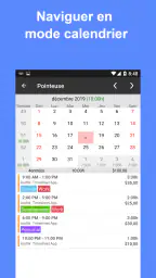 Feuille temps - Heures travail screenshot