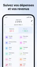 Finadyx: Dépenses & Budget screenshot