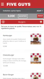 Five Guys screenshot
