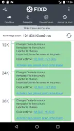 FIXD OBD2 Scanographe screenshot