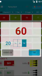 Fléchettes - Score screenshot