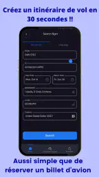 FlightGen Flight Itinerary App screenshot
