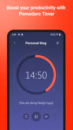 FocusCommit - Pomodoro Timer screenshot