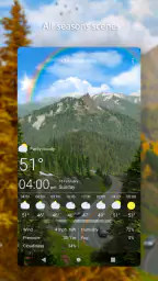 Fond d'Écran Animé Météo screenshot