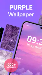 Fond d'écran violet screenshot
