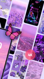 Fond d'écran violet screenshot