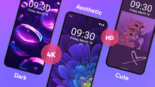 Fond d'écran violet screenshot