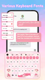 Font Keyboard Themes, Emoji screenshot