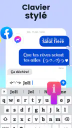 Fonts: Clavier à Écriture screenshot
