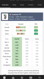 FootyStats - Stats sur le Foot screenshot