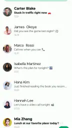 Fossify Messages screenshot
