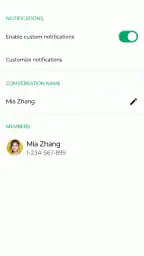 Fossify Messages screenshot