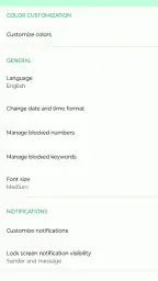 Fossify Messages screenshot