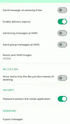 Fossify Messages screenshot