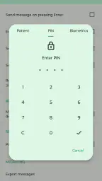 Fossify Messages screenshot
