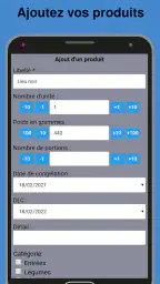 Frizor Gestion de congélateur screenshot