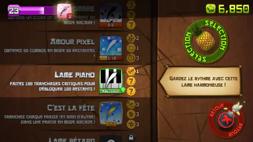 Fruit Ninja Classic+ screenshot