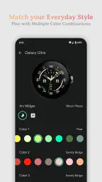 Galaxy Ultra Watch Face screenshot