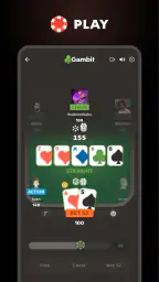 Gambit -  Play and Learn Poker screenshot