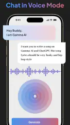 Gamma AI: AI Chatbot Assistant screenshot
