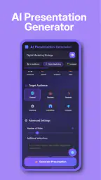 Gamma AI app screenshot