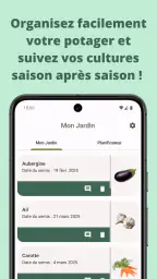 Garden organizer - Potager screenshot