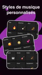 Générateur de musique IA Waazy screenshot
