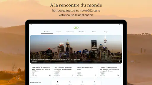 GEO screenshot