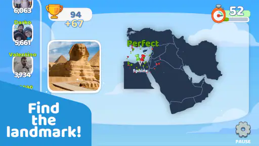Geo Challenge Classic screenshot