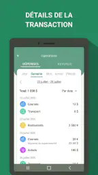 Gestion budget - dépenses screenshot