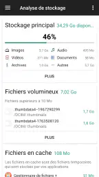 Gestionnaire de fichiers screenshot
