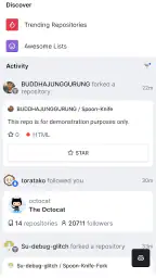 GitHub screenshot
