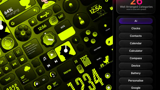 Glass Widgets Pro screenshot