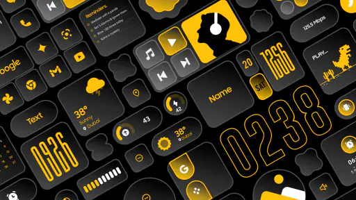 Glass Widgets Pro screenshot