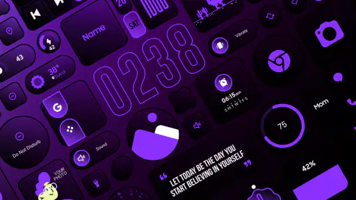 Glass Widgets Pro screenshot