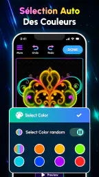 Glow Art Drawing - Doodle App screenshot