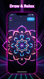 Glow Dots Art - Point à point screenshot