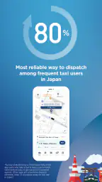GO / Taxi app for Japan screenshot