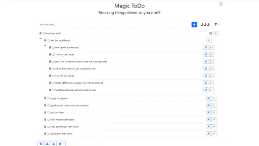 Goblin Tools screenshot