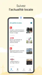 Google Actualités screenshot