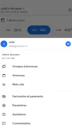 Google Ads screenshot