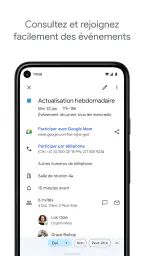 Google Agenda screenshot