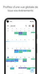 Google Agenda screenshot