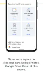 Google One screenshot